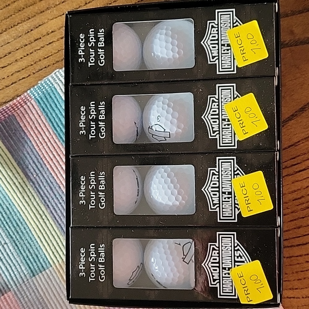 Harley Davidson golf balls